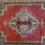 Thumbnail: Red Based Oriental Vintage Turkish Rug, Brown Handmade Wool Carpet