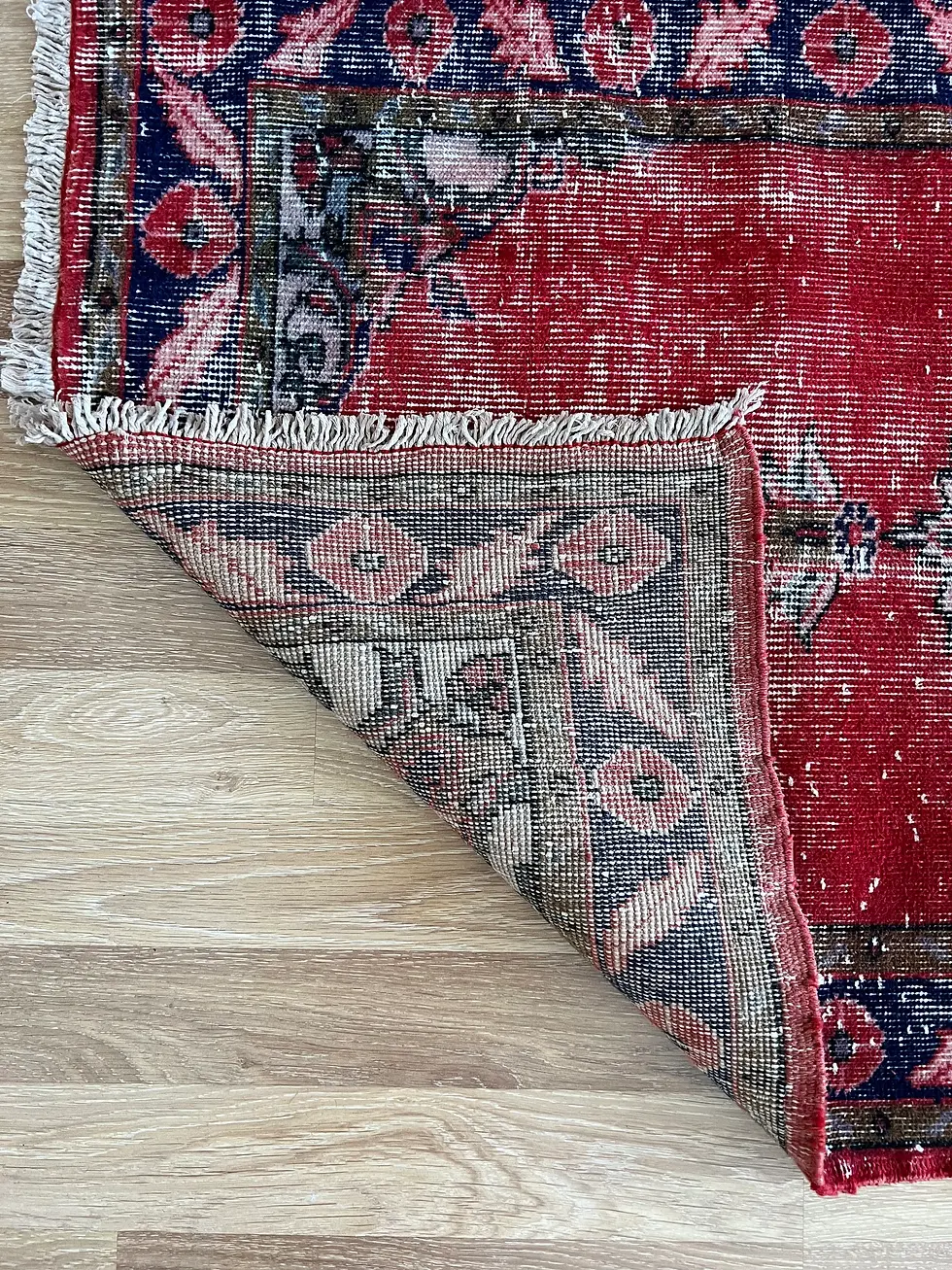Thumbnail: 2x11 Antique Runner Rug,Vintage Runner, Hallway Rugs Red