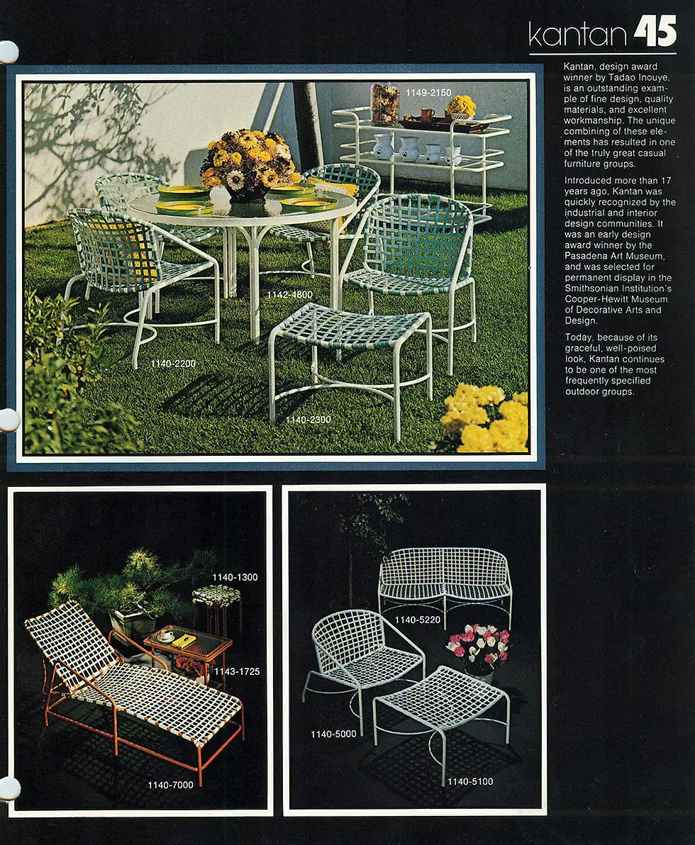 Vintage Brown & Jordan Patio Furniture