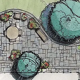 Hancock Park Landscape Design