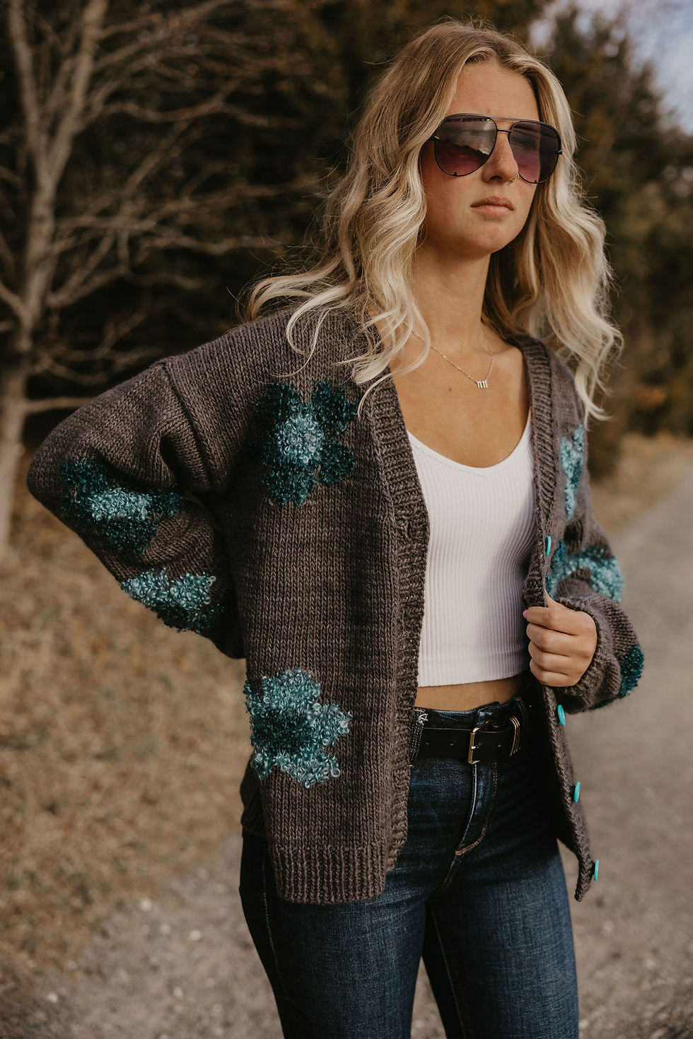 Thumbnail: Bay Bloom Cardigan Pattern
