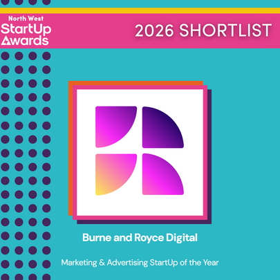 Burne and Royce Digital is a finalist for Marketing & Advertising