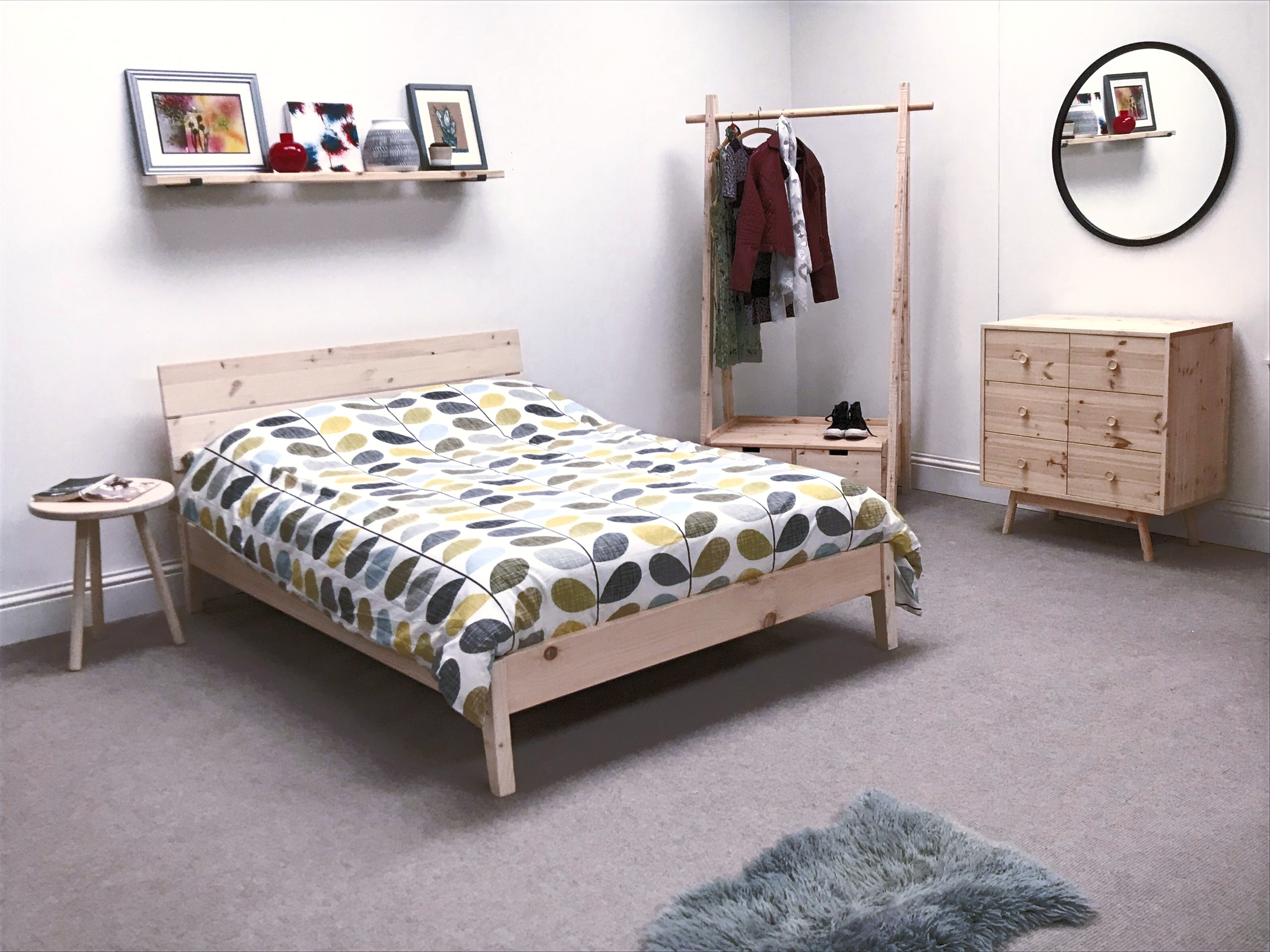 Scandi Bed - Shown in Double