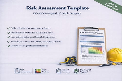 Iso Line Risk Matrix Risk Assessments/Risk Matrix and Instructions - ISO Aligned | Isopoint