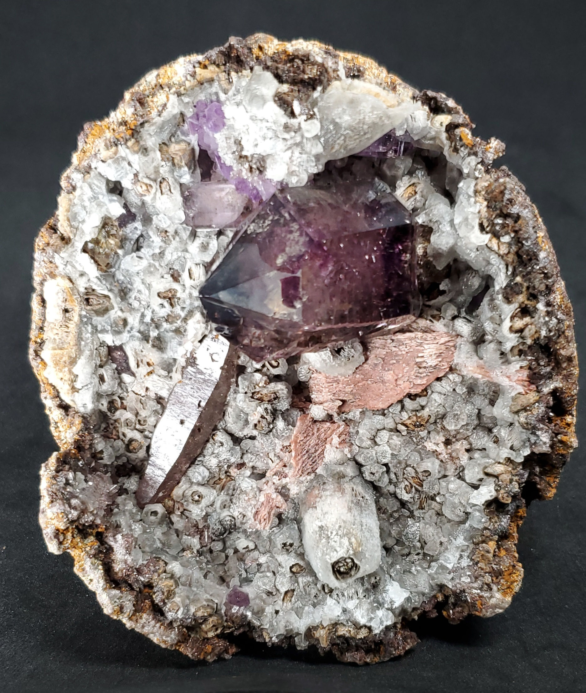 Super 7 Amethyst Geode 991g