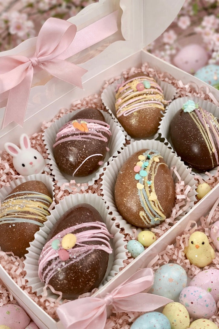 Coffret 6 Oeufs en Chocolat Belge SURPRISE