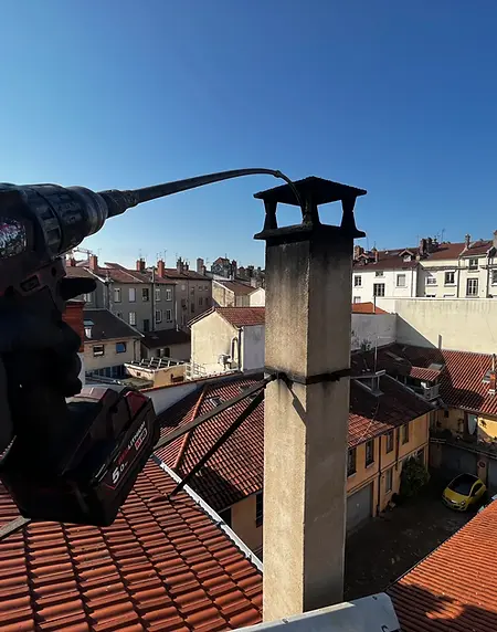 Ramonage par le haut
