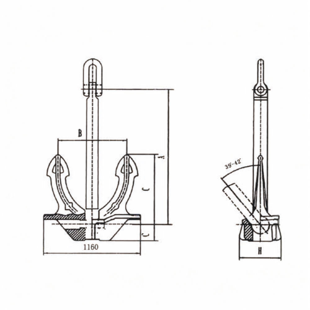 Japan Stockless Anchor