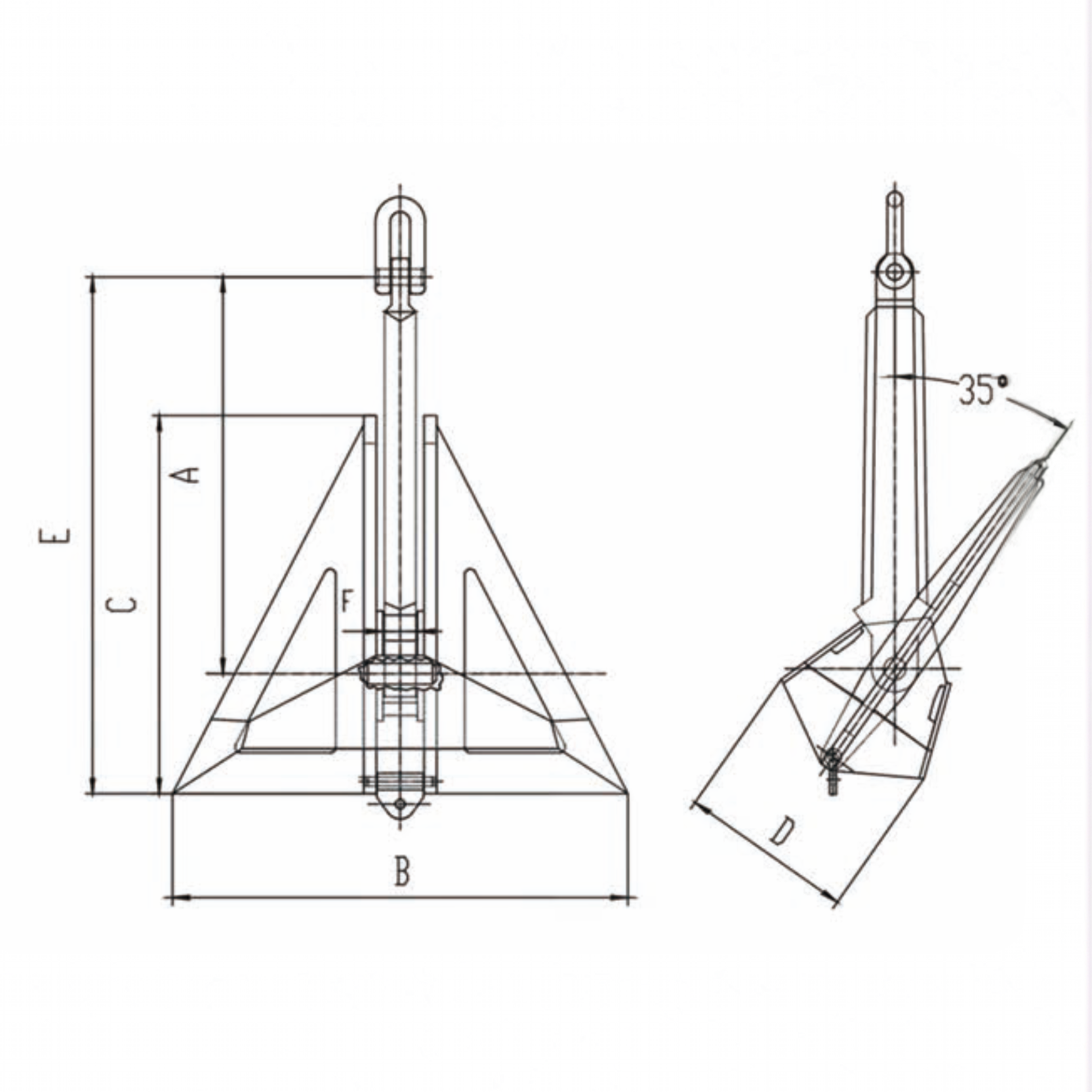 Delta HHP (High Holding Power) Anchor