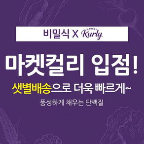 비밀식 단백질면  컬리입점