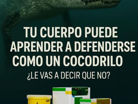 Cuando tu cuerpo ya no puede solo… deja que el cocodrilo luche por ti