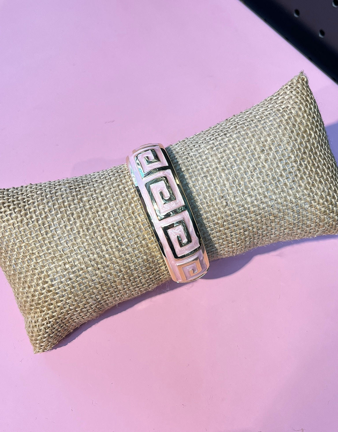 İthal mineli kelepçe (kalın) pembe 