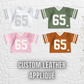 Behind the Build: Developing Custom Leather-Appliqué Jerseys