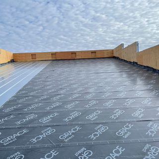 newly installed metal rooftop Old Cheesery