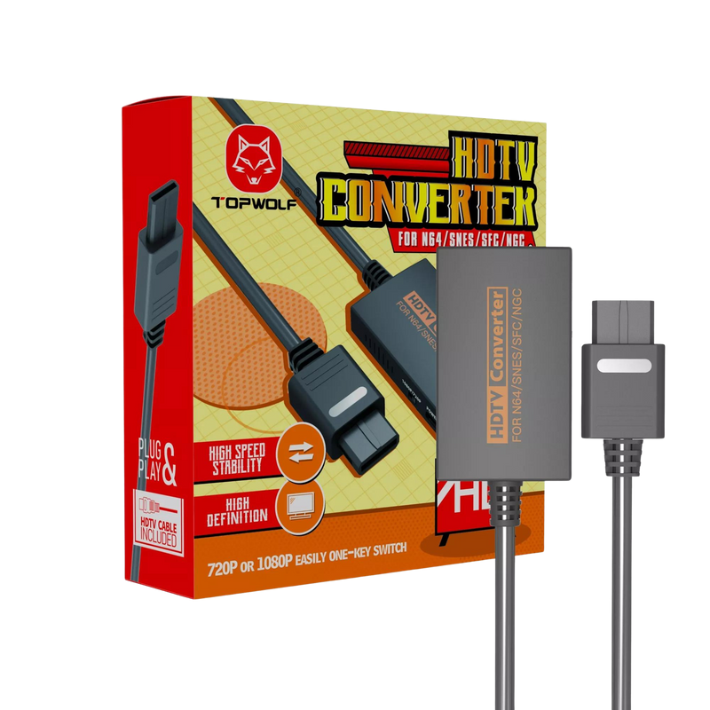 Миниатюра: CONVERTIDOR HDMI PARA NINTENDO 64/SNES/GAME CUBE