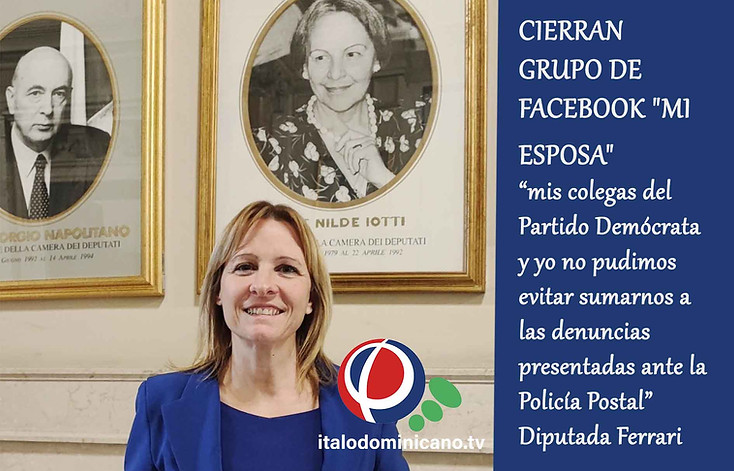 CIERRAN GRUPO DE FACEBOOK "MI ESPOSA" - “mis colegas del Partido Demócrata y yo no pudimos