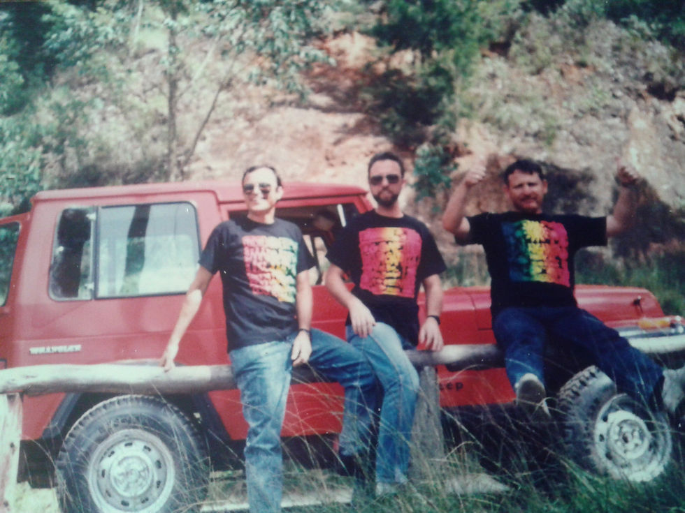 חברים  בדרך עליה לאווילה ונצואלה