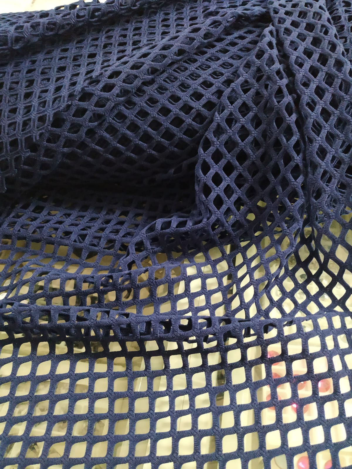 Red elástica azul marino