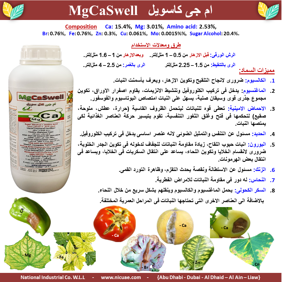 Thumbnail: MgCaSwell + Amino Acid  كالسيوم + ماغنسيوم + أحماض امينية