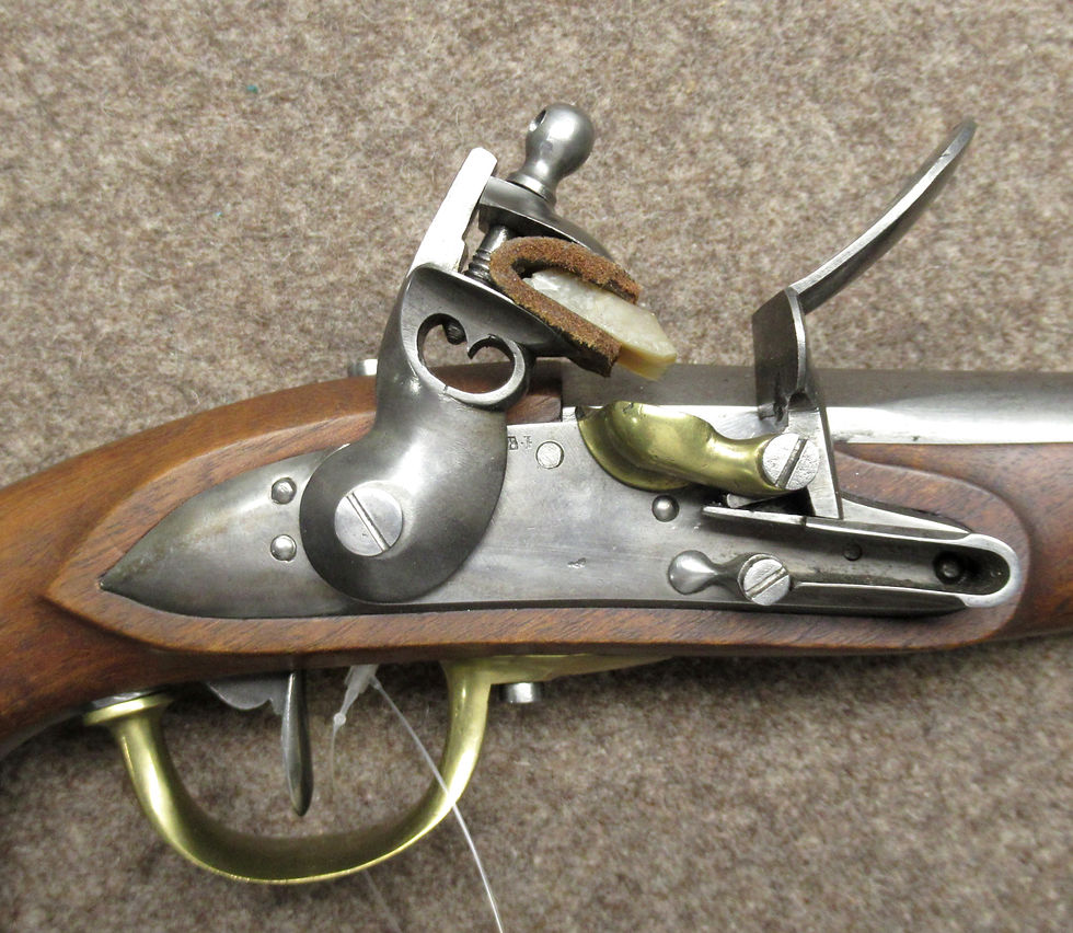 Miniatura: AB-36 pistola a pietra focaia BEURET FRERES mod. 1817 cal. 18mm