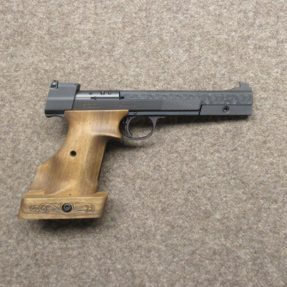 Miniatura: AB-66 pistola HÄMMERLI mod. 208 commemorativa cal. .22lr