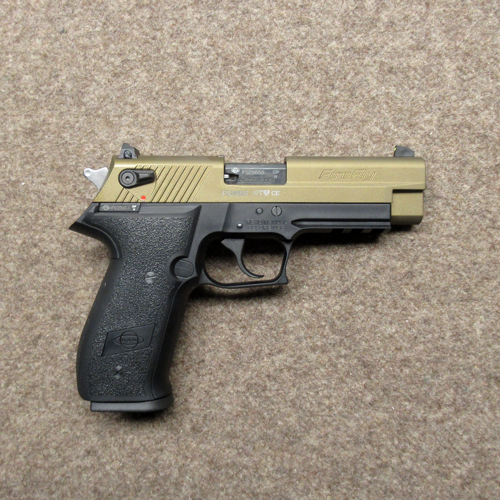 Miniatura: pistola GSG mod. FireFly burnt bronze cal. .22lr