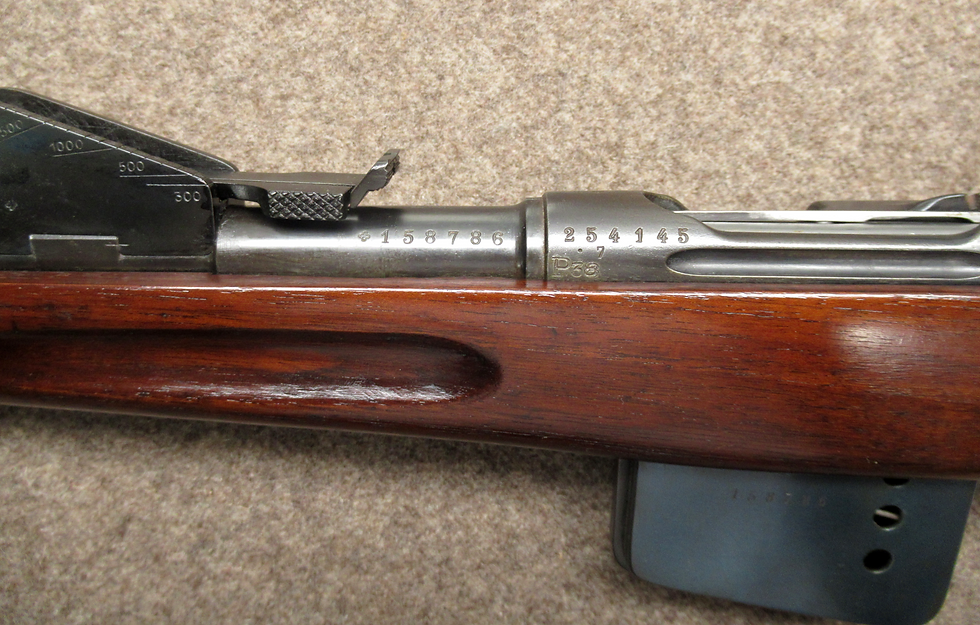 Miniatura: AB-123 carabina W+F mod. 1896 replica cal. 7.5x53.5