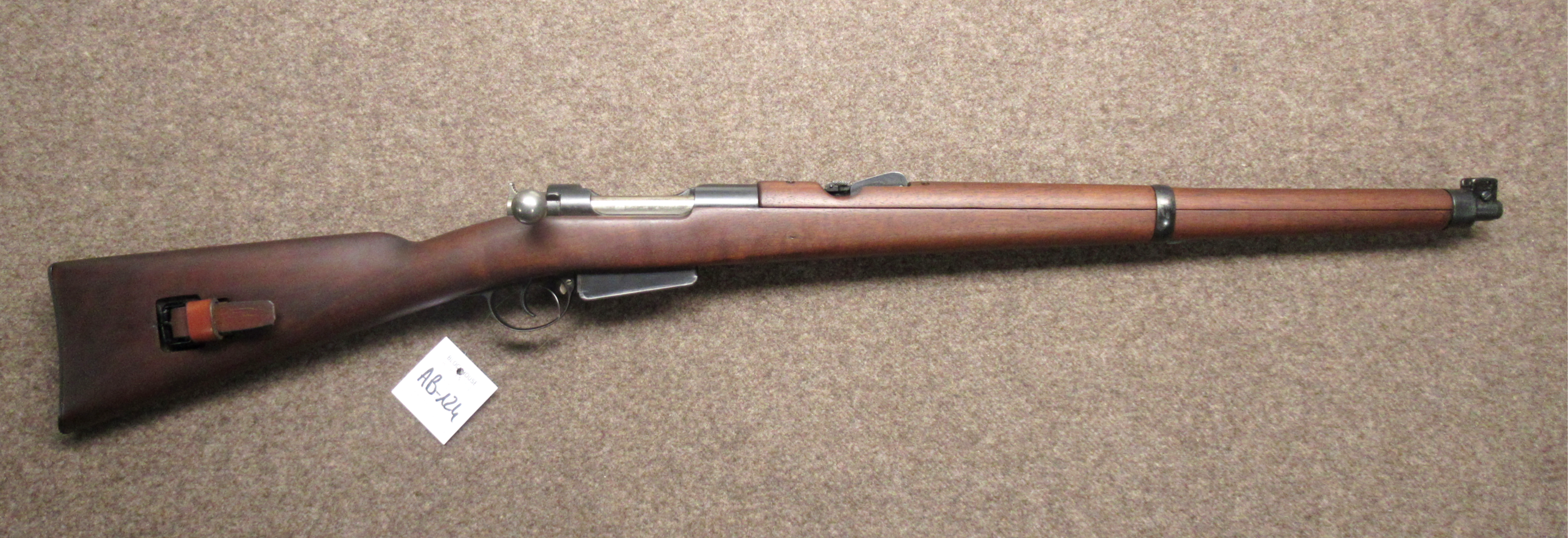 AB-124 carabina W+F mod. 1893 cal. 7.5x53.5