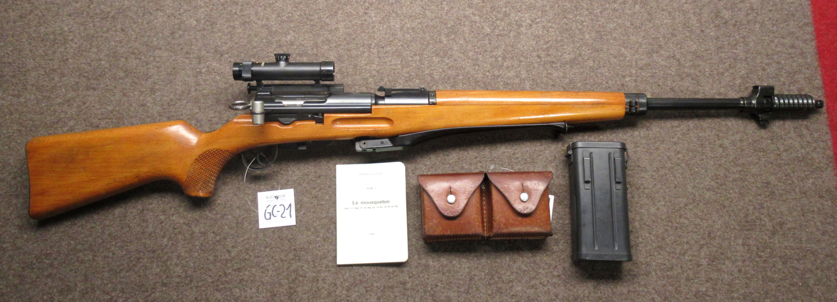 GC-21 carabina W+F mod. ZFK55 cal. 7.5x55