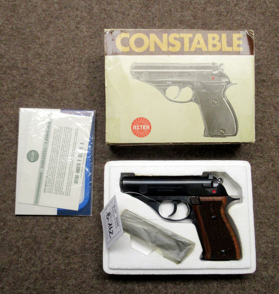 Miniatura: AB-162 pistola ASTRA mod. Constable cal. 7.65mm Browning
