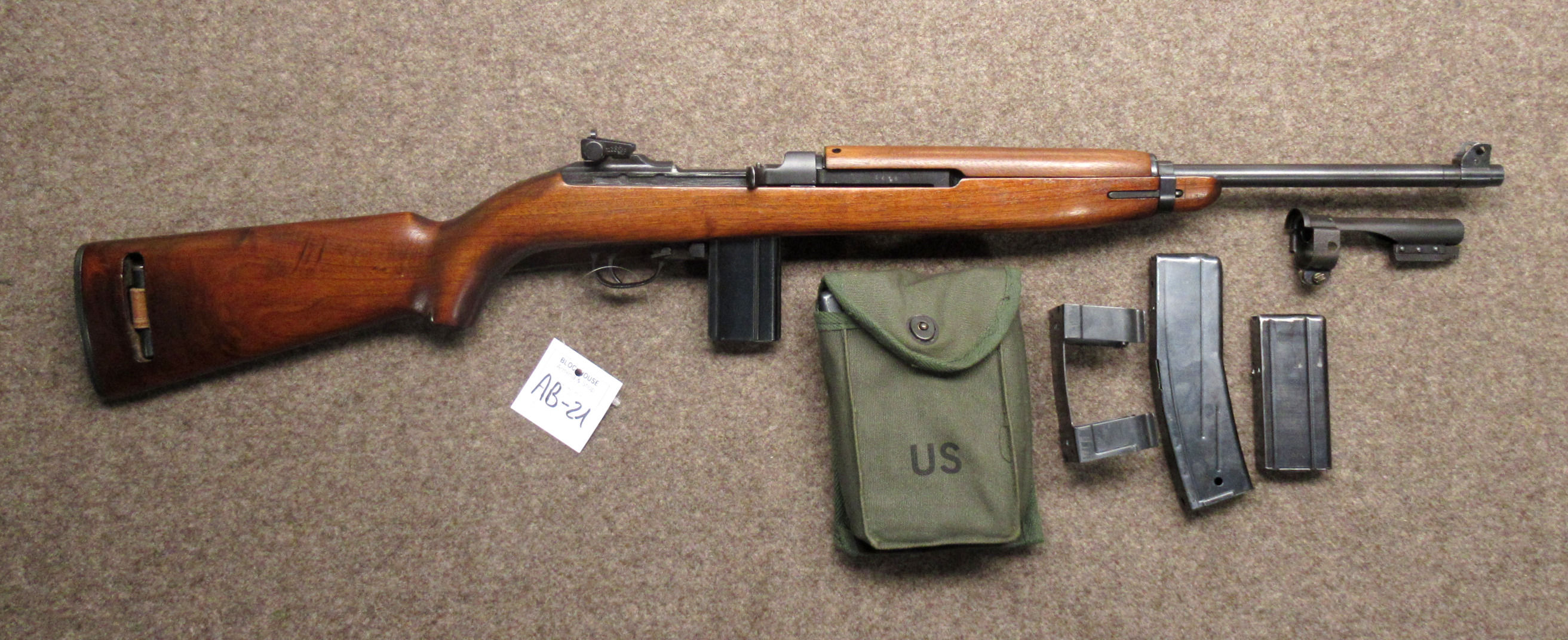 AB-21 semiauto UNDERWOOD mod. M1 carbine cal. .30 carbine
