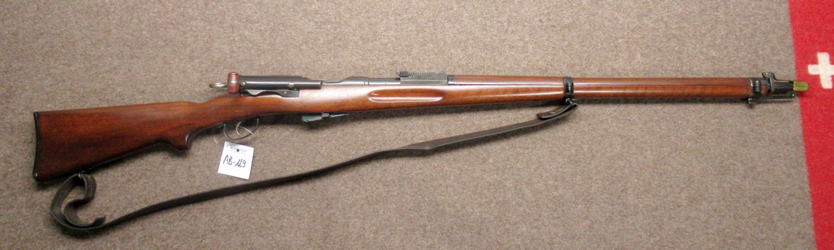 AB-119 carabina W+F mod. 1896/11 cal. 7.5x55