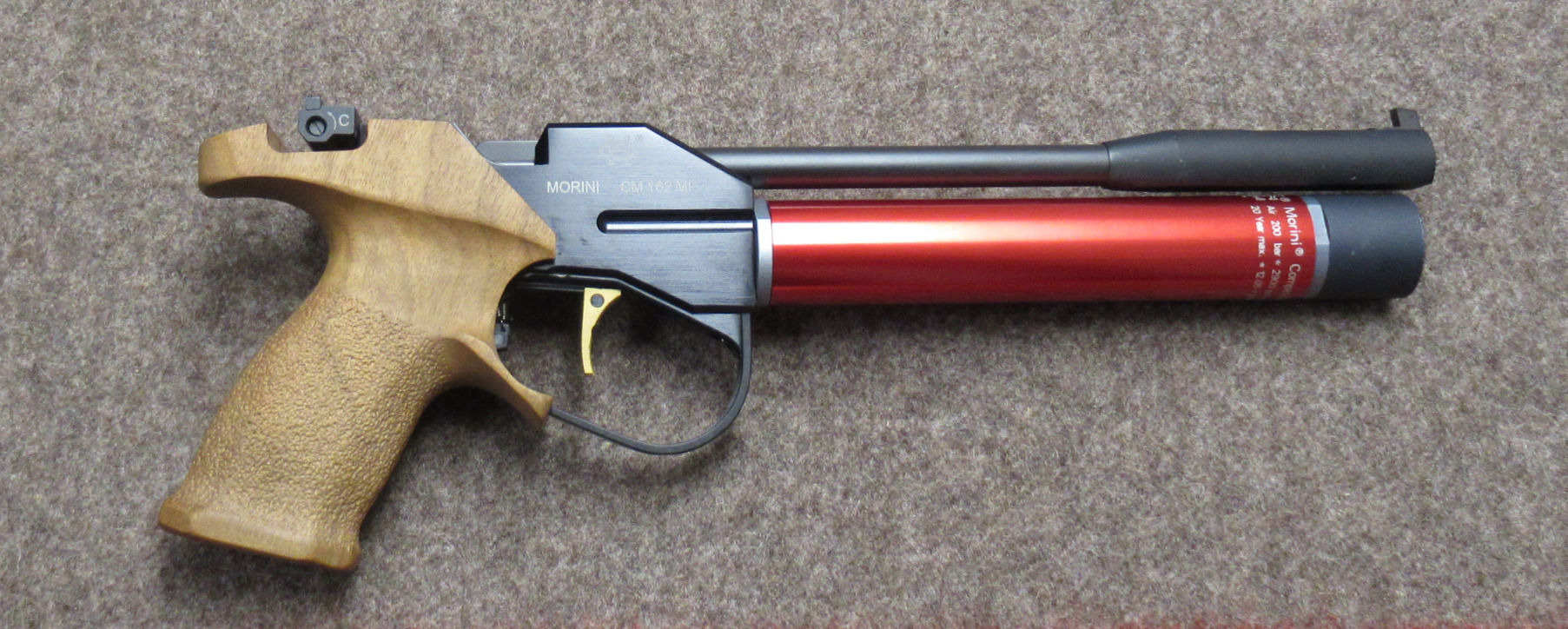 pistola aria compressa MORINI mod. cm162 MI cal. 4.5mm