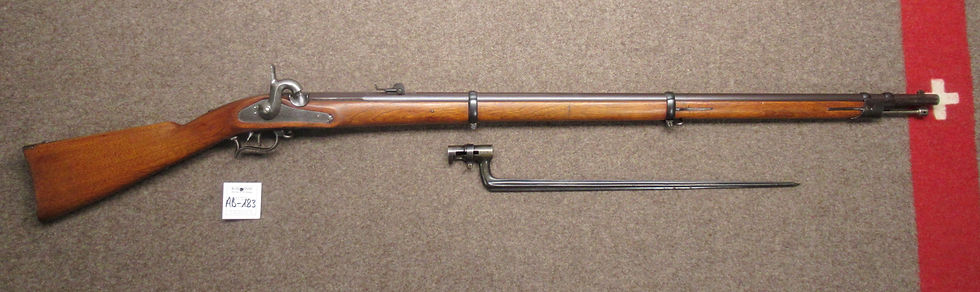 Miniatura: AB-183 carabina VON ERLACH mod. 1863 cal. 10.4mm