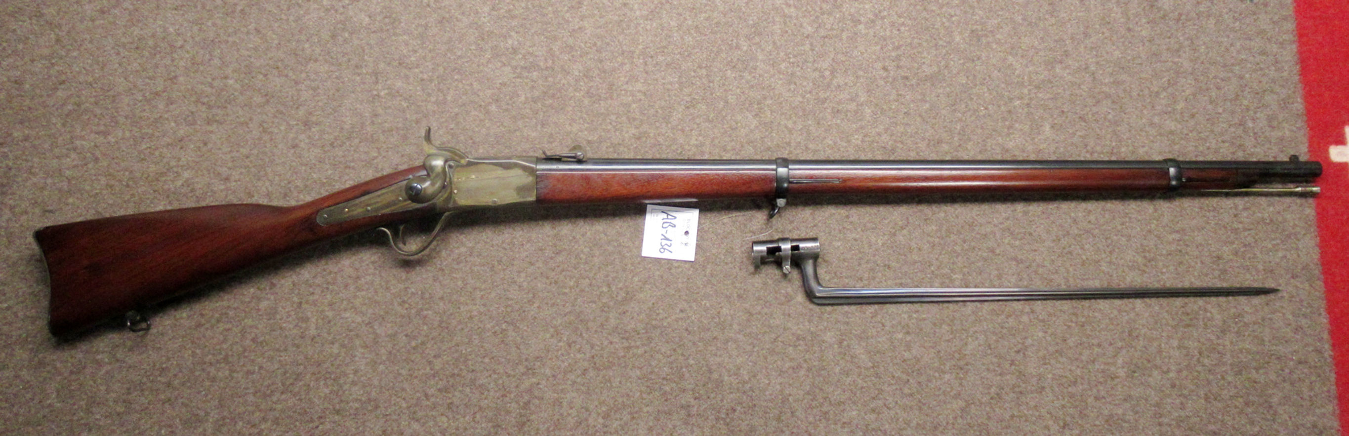 AB-136 carabina PEABODY mod. 1867 cal. 10.4mm