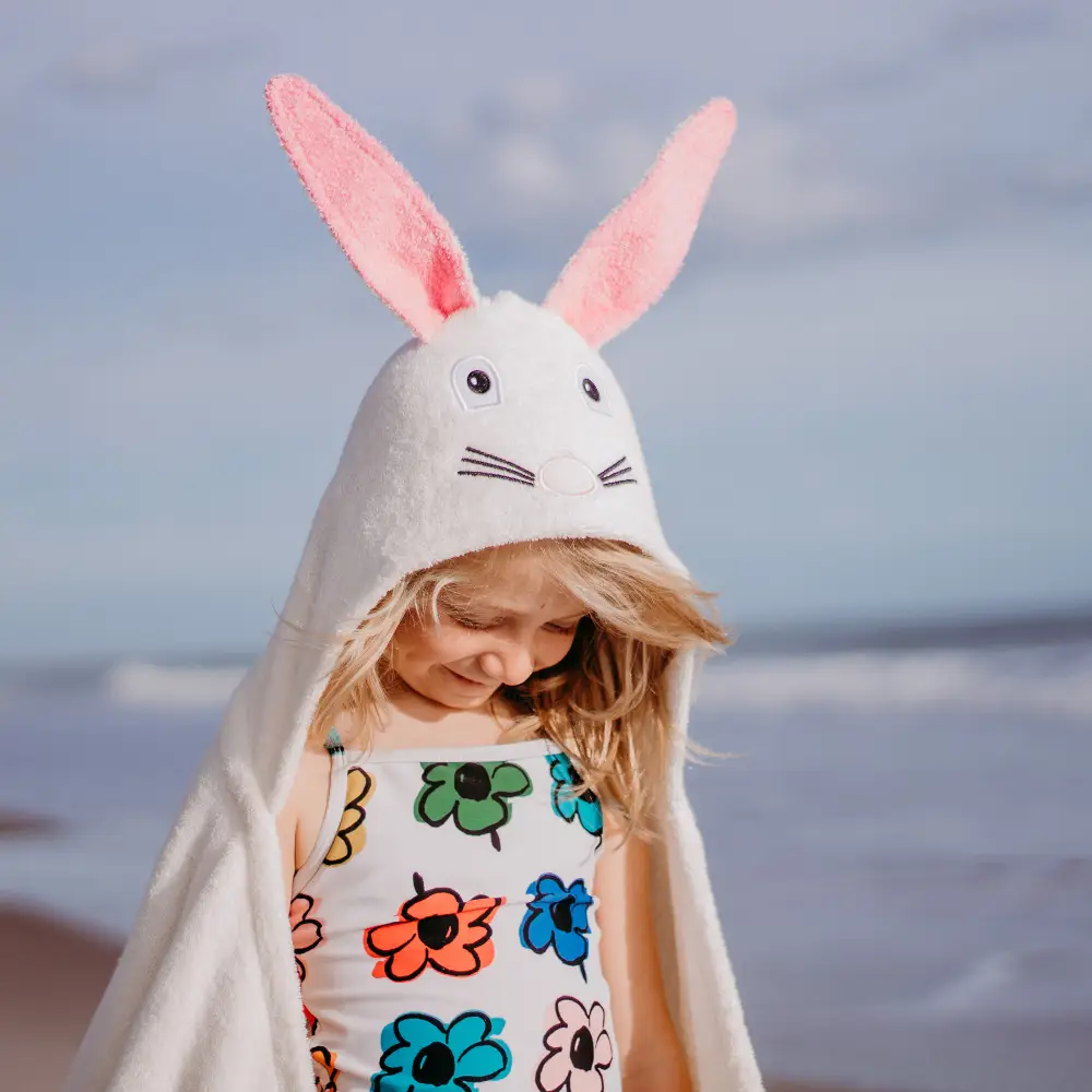 Rabbit hotsell hooded towel
