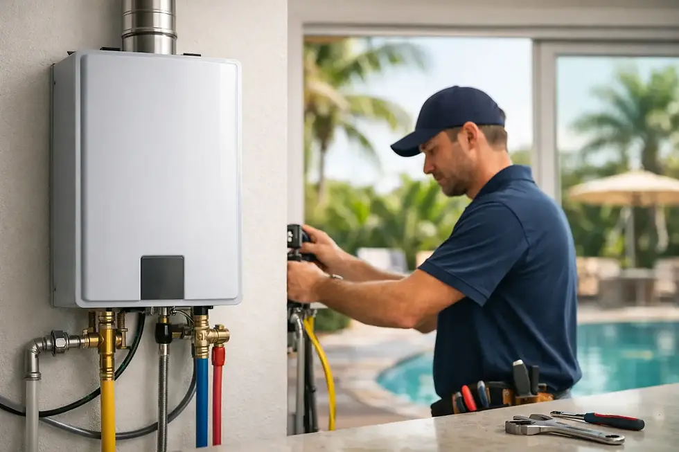 Tankless Water Heater Installation in South Florida