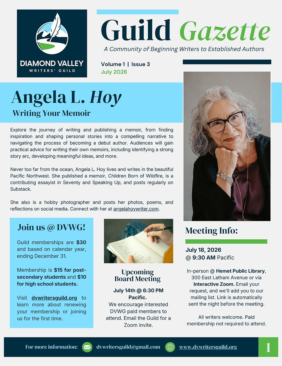 July 2026 Newsletter
