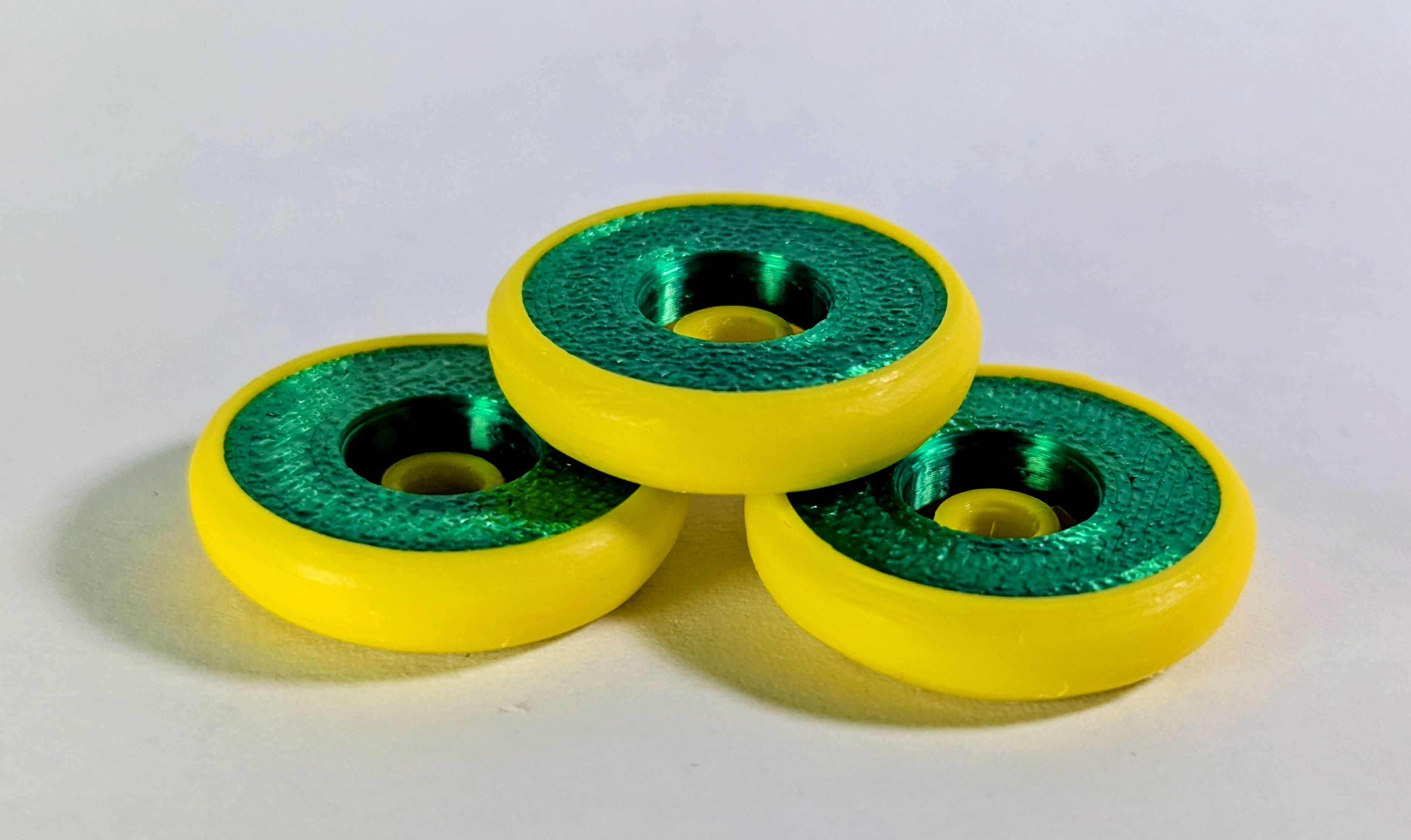 Yellow/Metallic Green 3dRev Control OR Attack Bases