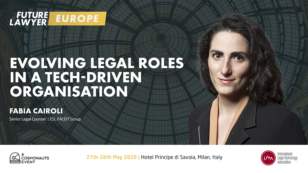 Fabia Cairoli, Senior Legal Counsel at ESL FACEIT Group