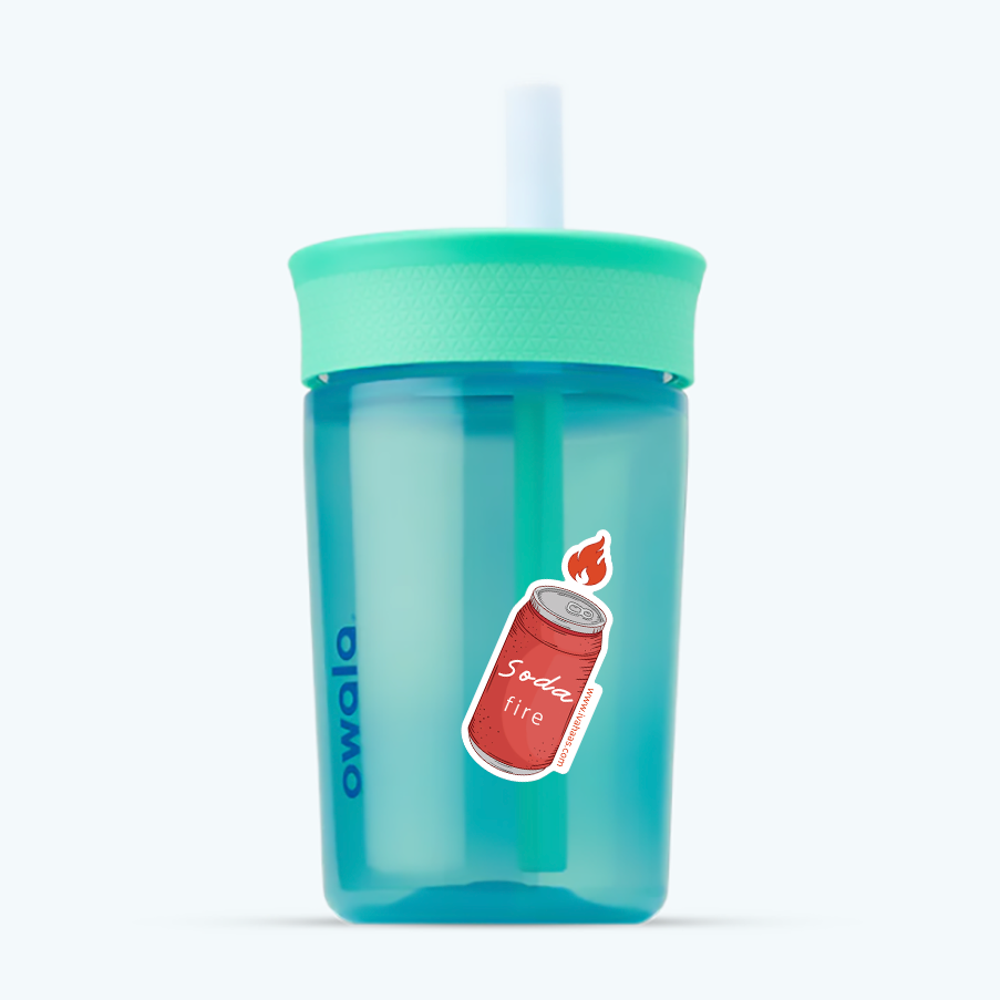 Thumbnail: "Soda Fire" Sticker
