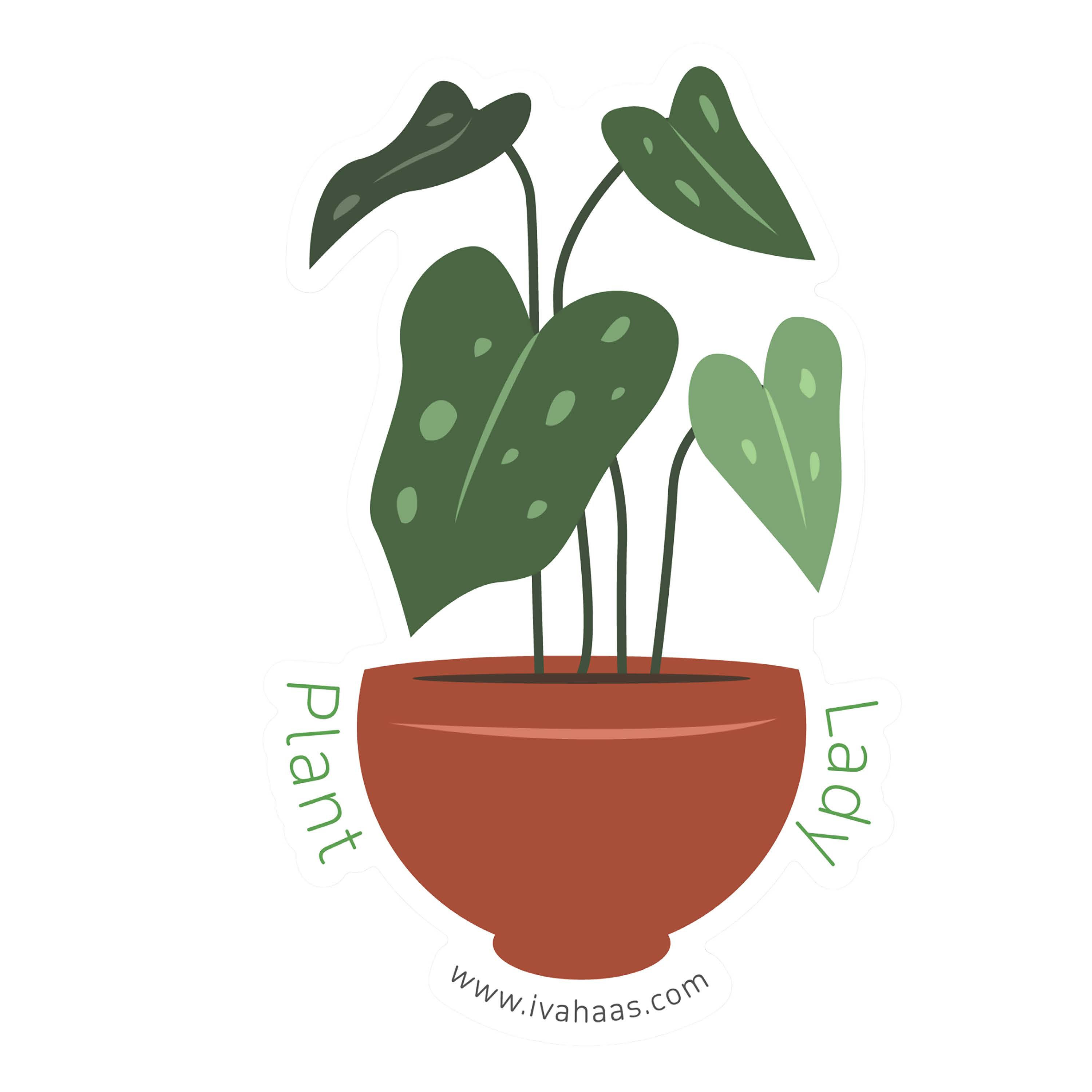 "Plant Lady" Sticker