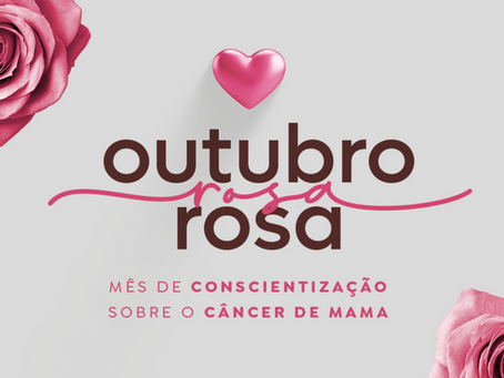 Outubro Rosa: um lembrete de cuidado e amor próprio