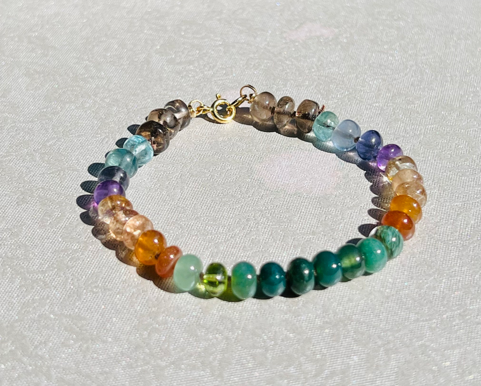 Night Forest Bracelet (6 mm Knotted)