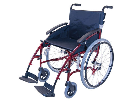 DeVilbiss D-LITE Transport-Rollstuhl 24.0 Räder - Sitzbreite 45.jpg