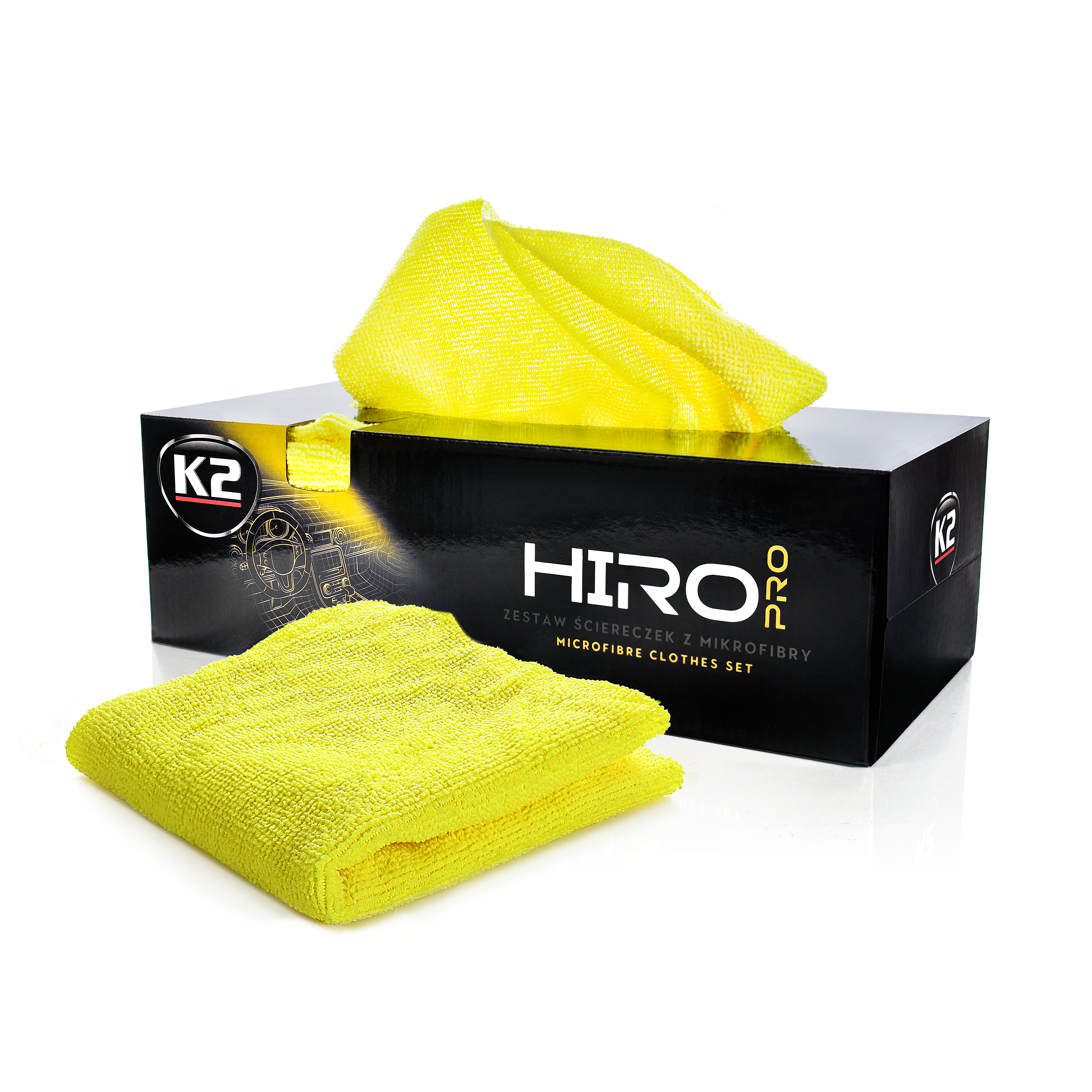 HIRO PRO - Chiffons microfibres - 30 pcs