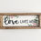 Thumbnail: "Love Lives Here" Handpainted Sign