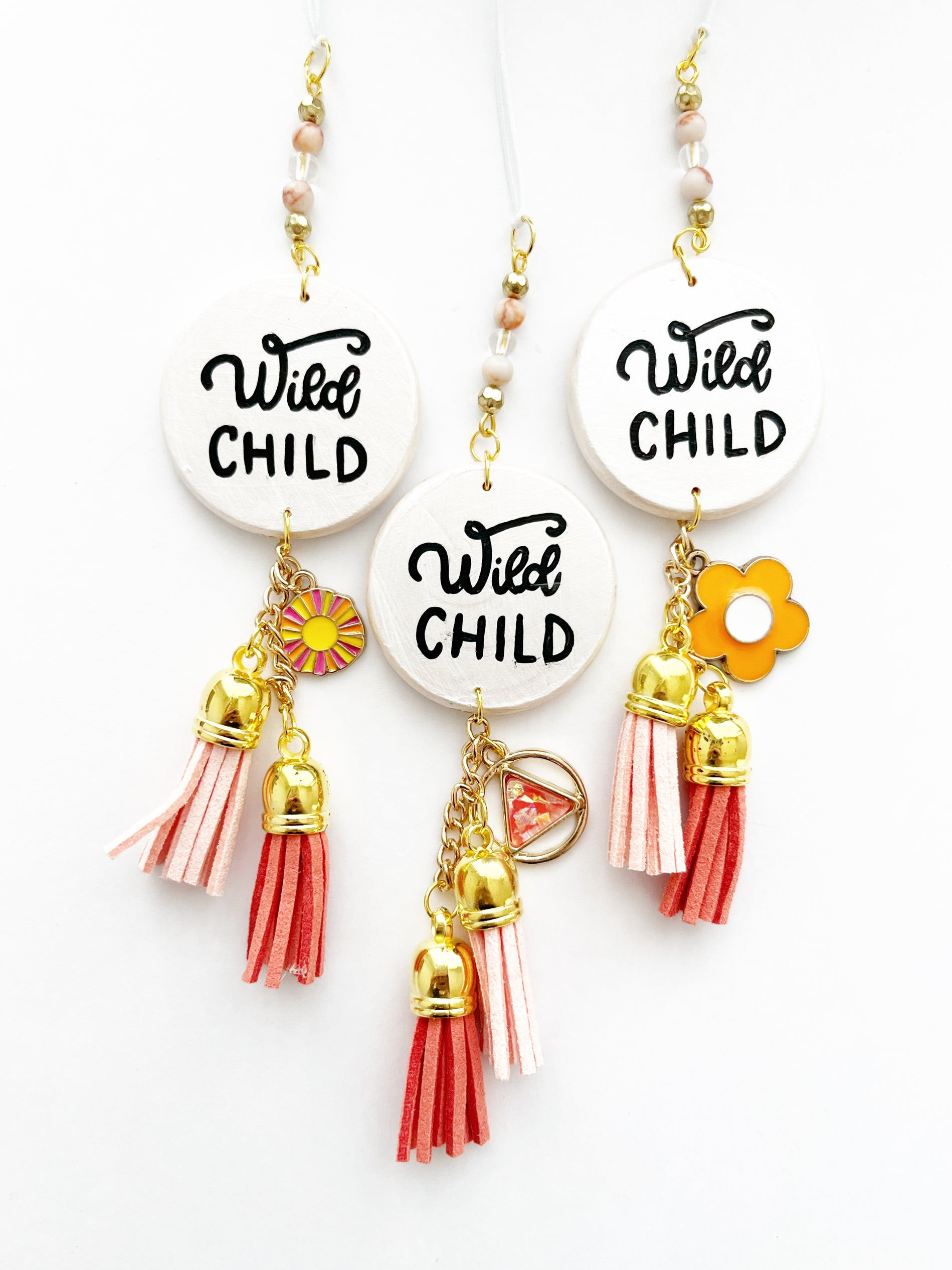 “Wild Child” Car Mirror Charm