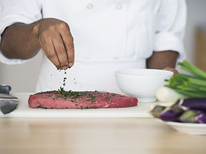 Seasoning Steak