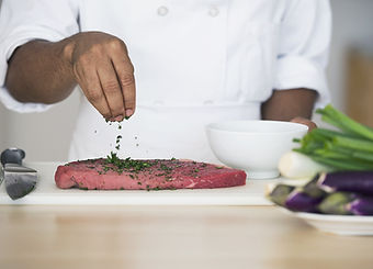 Seasoning Steak